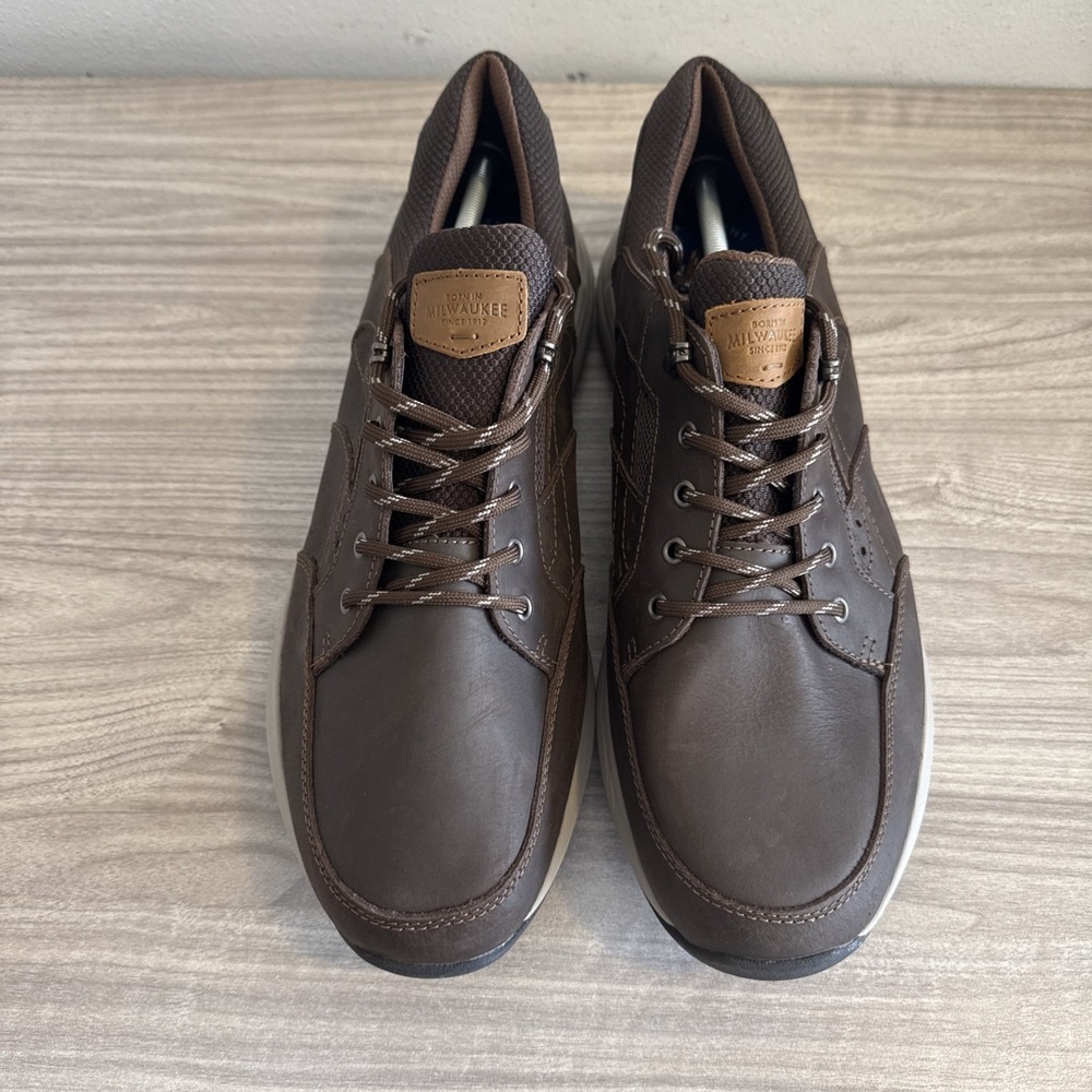 Nunn Bush Shoes Mens Sz 14M Kore Brown Walking 84936-215 City Lace‎ Up Casual - Picture 4 of 11